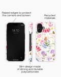 Miniatyrbillede 3 af 3: Printed Case iPhone 16 Forever Flower Multicolor