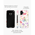 Pikkukuva 3 / 5: Printed Case MagSafe iPhone 16 Forever Flower Multicolor