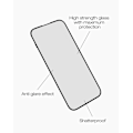 Pikkukuva 2 / 3: IDEAL Full Coverage Anti Glare Glass iPhone 13 / 13 Pro / 14 / 16e