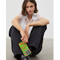 Pikkukuva 5 / 5: Printed Case iPhone 13 Pro Good Vibes Green