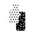 Miniatyrbillede 5 af 8: Print Pack iPhone 16 Ecru Noir Black