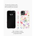 Pikkukuva 1 / 6: Printed Case MagSafe iPhone 13 / 14 / 16e Forever Flower Multicolor