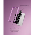 Miniatyrbillede 2 af 9: Print Pack iPhone 12 Pro Max / 13 Pro Max / 14 Pro Max / 15 Pro Max / 16 Pro Max Ecru Noir Black