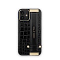Miniatyrbillede 1 af 6: Statement Case iPhone 12 Mini Neo Noir Croco Black