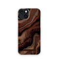 Miniatyrbillede 1 af 5: Printed Case MagSafe iPhone 15 Plus Dark Amber Marble