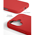 Pikkukuva 4 / 8: Silicone Case MagSafe iPhone 16 Red