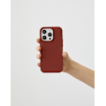 Miniatyrbillede 2 af 7: Silicone Case iPhone 14 Pro Max Dark Amber