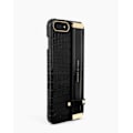 Pikkukuva 5 / 7: Statement Case iPhone 8 / 7 / 6 / 6S Plus Neo Noir Croco