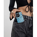 Miniatyrbillede 6 af 8: Printed Case iPhone 12 Pro Max / 13 Pro Max Denim Bliss Blue
