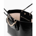 Pikkukuva 1 / 11: Tulip Chain Tote Neo Noir Croco