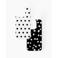 Miniatyrbillede 7 af 9: Print Pack iPhone 12 Pro Max / 13 Pro Max / 14 Pro Max / 15 Pro Max / 16 Pro Max Ecru Noir Black