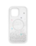 Clear Case MagSafe iPhone 14 Pro Max Snowflake Silver