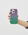 Miniatyrbillede 2 af 6: Clear Case iPhone 13 / 14 Fluorite Ombre MultiColor