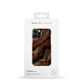 Miniatyrbillede 1 af 9: Printed Case iPhone 12 / 12 Pro Dark Amber Marble