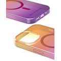 Miniatyrbillede 5 af 10: Clear Case MagSafe iPhone 13 / 14 / 15 / 16e Vibrant Ombre MultiColor