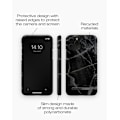 Miniatyrbillede 3 af 3: Printed Case iPhone 11 Pro / XS / X Black Thunder Marble