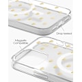 Pikkukuva 4 / 4: Clear Case MagSafe iPhone 12 / 12 Pro Golden Hearts Transparent