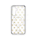 Pikkukuva 4 / 7: Clear Case MagSafe Galaxy S24 / S25 Golden Hearts