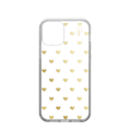 Pikkukuva 2 / 4: Clear Case MagSafe iPhone 12 / 12 Pro Golden Hearts Transparent