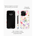 Miniatyrbild 3 av 5: Printed Case MagSafe iPhone 16 Pro Max Forever Flower multifärg