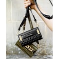 Miniatyrbild 6 av 9: Studio Clutch Galaxy S21 Plus Neo Noir Croco