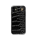 Miniatyrbild 1 av 4: Vegan Leather Case iPhone 11 / XR Black Croco