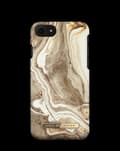 Printed Case iPhone 8 / 7 / 6 / 6S / SE Golden Sand Marble Beige
