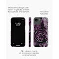 Pikkukuva 6 / 7: Printed Case iPhone 13 / 14 / 16e Deep Purple Bloom