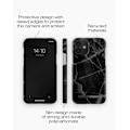 Pikkukuva 3 / 3: Printed Case iPhone 12 / 12 Pro Black Thunder Marble