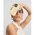 Miniatyrbillede 2 af 6: Statement Case iPhone 12 Pro Max Braided Butter Yellow