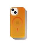Clear Case MagSafe iPhone 13 / 14 / 15 / 16e / 17e Orange Spritz Orange