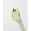 Pikkukuva 7 / 7: Silicone Case iPhone 11 / XR Mint