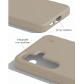 Miniatyrbillede 4 af 6: Silicone Case MagSafe Galaxy S24/S25 Beige