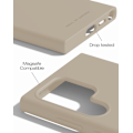 Miniatyrbild 3 av 11: Silicone Case MagSafe Galaxy S24 Ultra Beige
