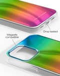 Pikkukuva 3 / 6: Mirror Case MagSafe iPhone 12 / 12 Pro Rainbow MultiColor