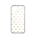 Miniatyrbillede 2 af 4: Clear Case MagSafe iPhone 13 / 14 / 15 / 16e Golden Hearts