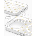 Pikkukuva 6 / 10: Clear Case MagSafe iPhone 14 Pro Golden Hearts