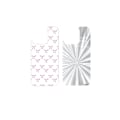 Miniatyrbild 1 av 9: Print Pack iPhone 12 Pro Max / 13 Pro Max / 14 Pro Max / 15 Pro Max / 16 Pro Max Bow Fever Silver