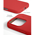 Miniatyrbillede 3 af 8: Silicone Case MagSafe iPhone 16 Pro Max Red