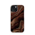 Miniatyrbillede 1 af 6: Printed Case MagSafe iPhone 15 Dark Amber Marble