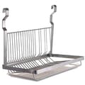 Foldable Dish Rack Dish Drainer with Drip Tray for Hanging Dish Rack Plate Storage Rack Dish