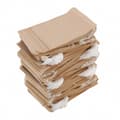 500-pack Natural Paper Drawstring Tea Bags for Loose Leaf Tea and Coffee Brown