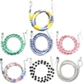 Miniatyrbilde 3 av 5: Bærbar Fargerik Perle 2-i-1 Type-C Hurtigladekabel;'/ Kabel Fleksibel B3T9 Green 1pcs