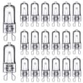 20-pack G9 Halogenlampor 28W, 230V 28W
