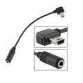 Miniatyrbild 4 av 5: 3,5 mm mikrofonadapterkabel för GoPro Hero 4 3+ 3