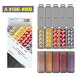 Miniatyrbild 4 av 4: Dspiae Craft Tools Sanding Sponge Kit Model Sandpapers Set Uk A-180-800