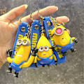 Pikkukuva 4 / 5: Söpö Despicable Me Minions 3D avaimenperä avaimenperä Cartoon Anime Auto Riippuva Laukku Riipus Lapset Lahja A