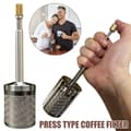Miniatyrbillede 2 af 5: Bærbar Final Press Kaffeinfuser Rejsefilter i Rustfrit Stål