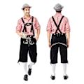 Pikkukuva 4 / 4: Miesten saksalainen baijerilainen Oktoberfest-asusetti Halloween-naamiaisiin, naamiaisiin ja olutfestivaaleille