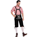 Pikkukuva 3 / 4: Miesten saksalainen baijerilainen Oktoberfest-asusetti Halloween-naamiaisiin, naamiaisiin ja olutfestivaaleille